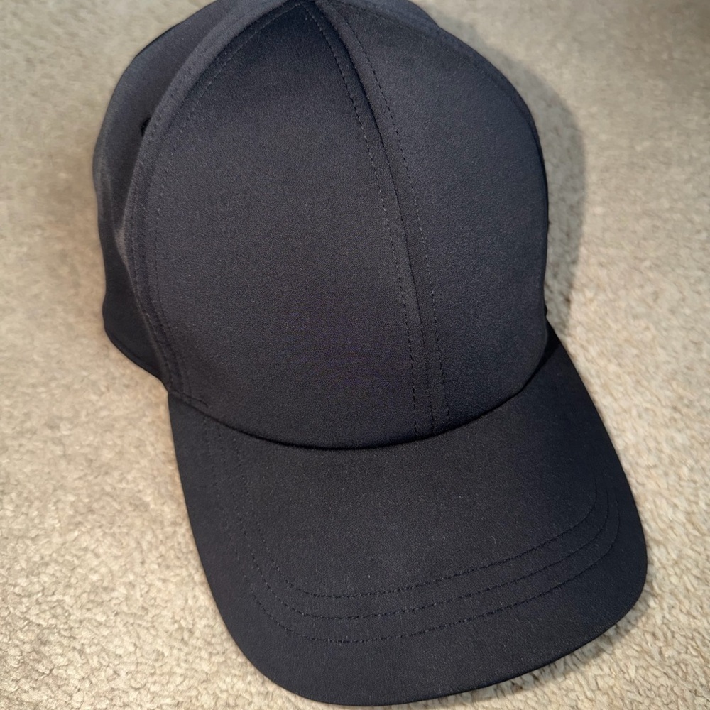 New Lululemon Baller Women’s Structured Ball cap Hat Black Adjustable